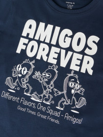 NAME IT T-shirt Henno Navy Blazer